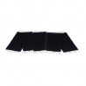 MOHOC Velcro Loop Strips Black 5 pk