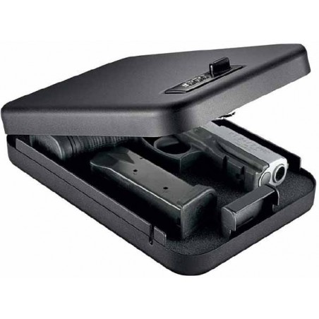 Portable Safe, for Handgun and Jewelry, Programmable 3-Digit ...