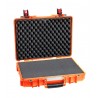 EXPLORER CASES 4209HL.O Internal L420 x W300 x D95 mm with Pre-cubed Foam, No Wheels, Orange Case, 21513