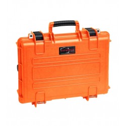 EXPLORER CASES 4209HL.O Internal L420 x W300 x D95 mm with Pre-cubed Foam, No Wheels, Orange Case, 21513