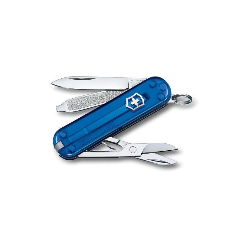 Victorinox Classic SD Transparent, 58mm, Sky High