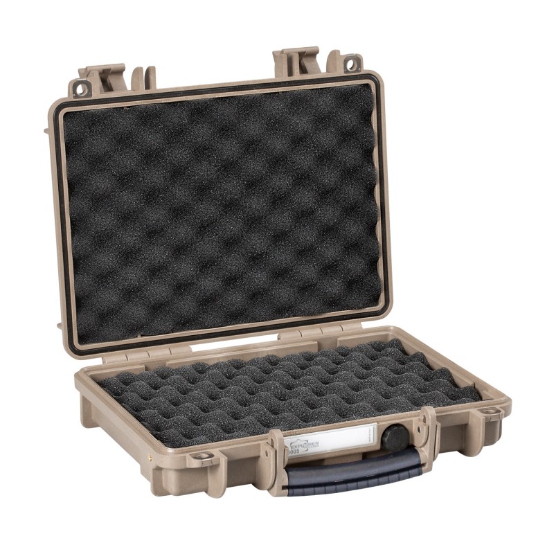 EXPLORER CASES 3005.DCV Internal L300 x W210 x D58 mm with Convoluted Foam, No Wheels, Desert Sand Case 8383