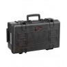 EXPLORER CASES 5221HL.B.6P Internal L520 x W285 x D205 mm with 6-pistols Bag, Ball-bearing Wheels, Black Case 42481