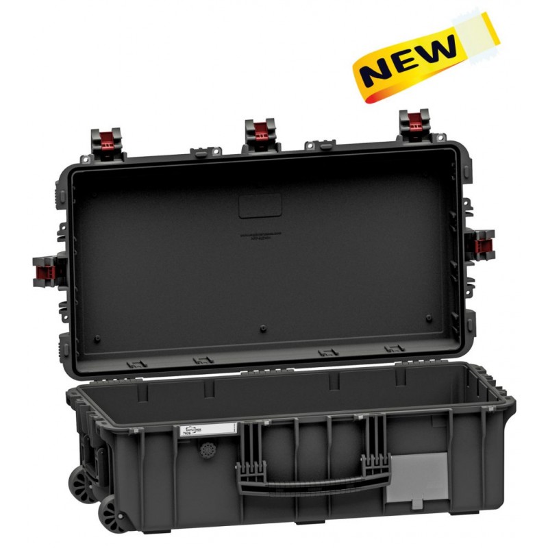 EXPLORER CASES 7626HL.BE Internal L763 x W399 x D260 mm Empty, with Wheels, Black Case