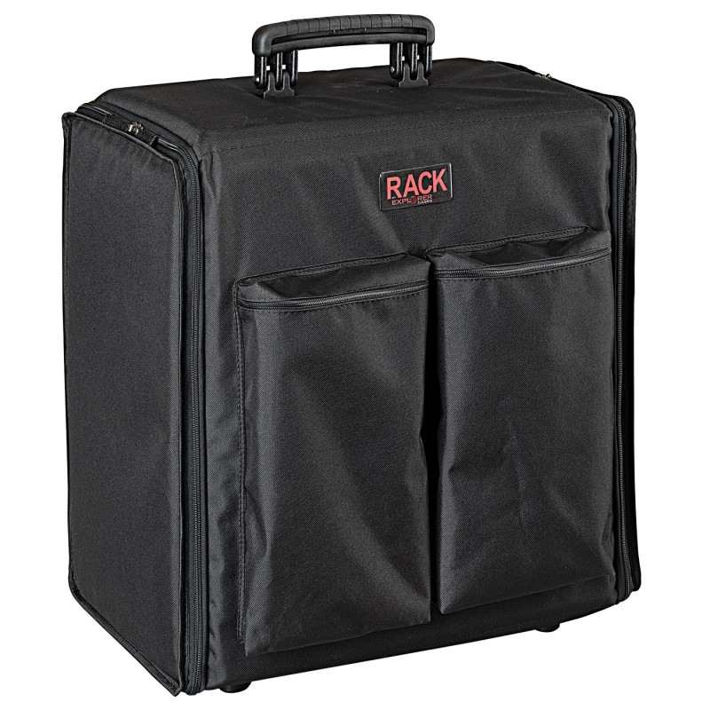 EXPLORER CASES SOFT RACK 6U 19" Rack Case with Carry Handle (Up to 420 mm of rack depth), Black 41680