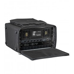 EXPLORER CASES SOFT RACK 6U 19" Rack Case with Carry Handle (Up to 420 mm of rack depth), Black 41680