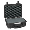 EXPLORER CASES 3317HL.B Internal L330 x W234 x D170 mm with Pre-cubed Foam, No Wheels, Black Case, 17584