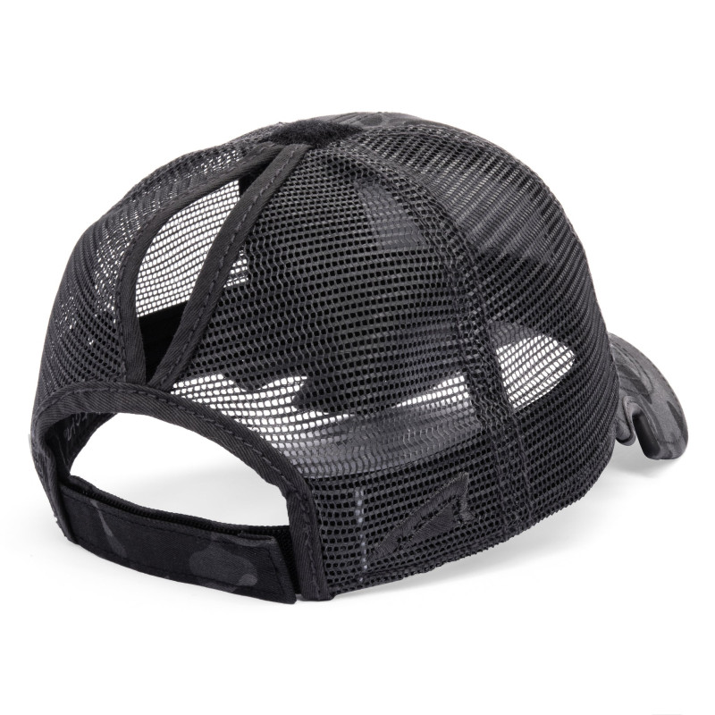 Notch Classic Adjustable Black Camo Ponytail Operator Hat, Standard ...