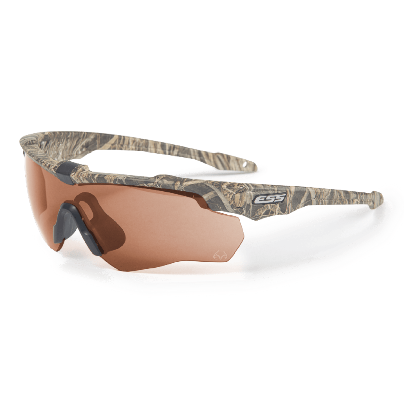 ESS CrossBlade STD Realtree Max-7 Camo Eyeshield W/ Clear, Smoke Gray ...