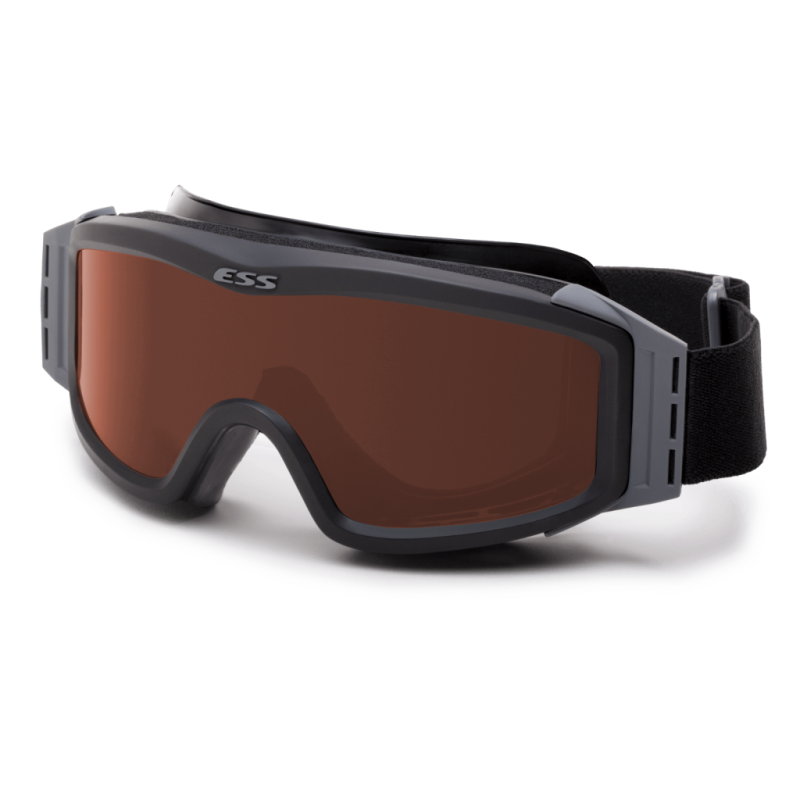 ESS Profile NVG Black Goggle w/ Laser LPL-3B (4.0 OD at 532nm, 800-870nm, and 6.0 OD at 1064nm), Clear and Grey Lenses, 37575