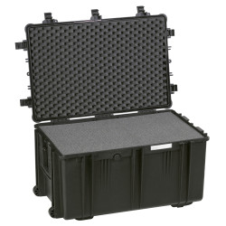 EXPLORER CASES 7641.B Internal L765 x W485 x D415 mm with Pre-Cubed Foam, Wheels, Black Case, 109967